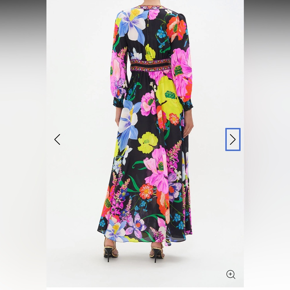 Camilla AWAY WITH THE FAIRIES
BUTTON DRESS W/ SHAP E WAISTBAND - Picture 3 of 9